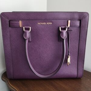 Michael Kors Rich Purple Satchel
